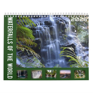 Watervallen Van De Wereld 2026 Kalender