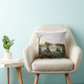 Watervallen van Saint Anthony door Henry Lewis Kussen (Stoel)