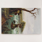 Watervallen van Saint Anthony door Henry Lewis Legpuzzel (Horizontaal)