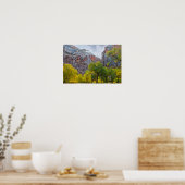Watervallen, Zion National Park, Utah Poster (Keuken)