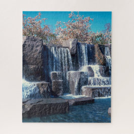 Watervalmemorial Washington DC. Legpuzzel