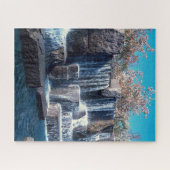Watervalmemorial Washington. Legpuzzel (Horizontaal)
