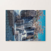 Watervalmemorial Washington. Legpuzzel (Horizontaal)