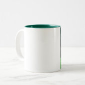 WatervalMok Tweekleurige Koffiemok (Voorkant links)