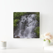 Watervalmuurklok Vierkante Klok (Huis)