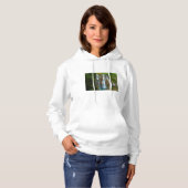 Watervalopgeheven uitzicht, Kroatië Hoodie (Voorkant volledig)