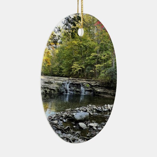 WatervalOrnament Keramisch Ornament (Rechts)