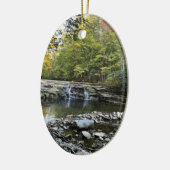 WatervalOrnament Keramisch Ornament (Links)