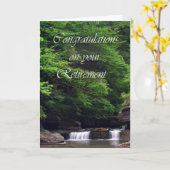 Watervalpensioen Kaart (Gele Bloem)