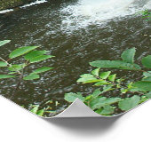 Watervalposter Poster (Hoek)