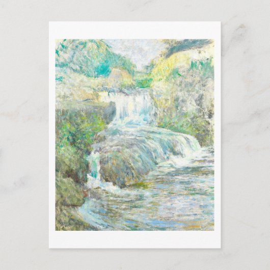 Watervalschilderij Briefkaart (Voorkant)