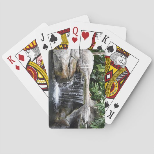 Watervalspeelkaarten Pokerkaarten (Achterkant)