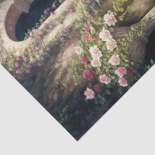 Watervalstadions Tissuepapier (Detail)