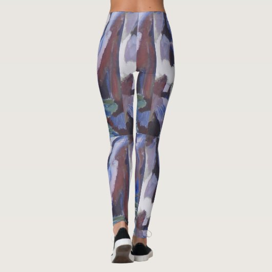 Watervalverfdans Leggings (Achterkant)