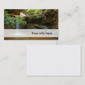 Watervalvisitekaartje Visitekaartje (Voorkant / Achterkant)