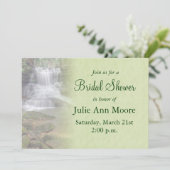 WatervalVrijgezellenfeest Kaart (Staand voorkant)