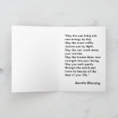 WatervalWenskaart met Apache Blessing Kaart (Binnen)