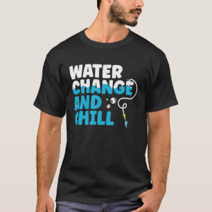 Waterverandering en koude vistankreeft t-shirt