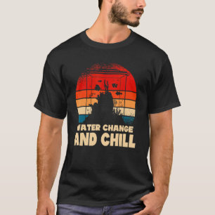 Waterverandering en koude vistankreeft t-shirt