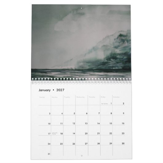 waterverf 2013 kalender (Jan 2027)
