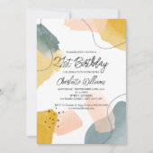 Waterverf 21ste verjaardag kaart (Voorkant)