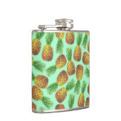 Waterverf 2 ananassen heupfles (Rechts)