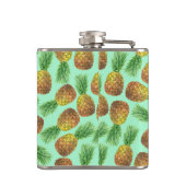 Waterverf 2 ananassen heupfles (Achterkant)