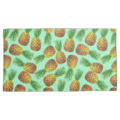 Waterverf 2 ananassen kussensloop (Voorkant-Rechts)