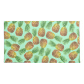 Waterverf 2 ananassen kussensloop (Achterkant-Links)