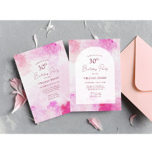 Waterverf 30e verjaardag