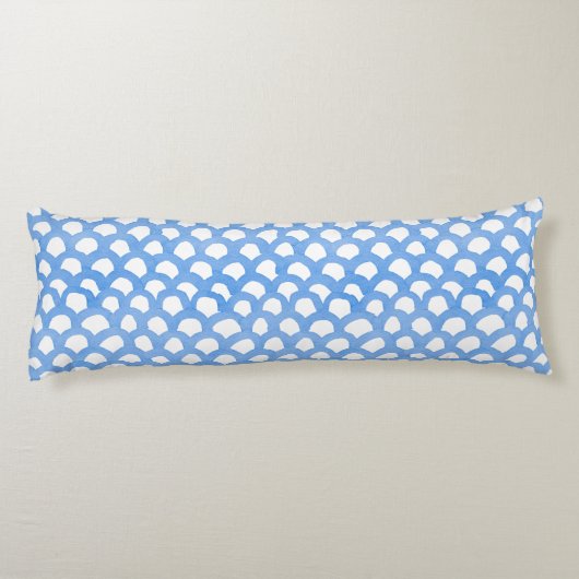 Waterverf 3 Zee Schorrelschildpad en -golven Lichaamskussen (Achterkant)