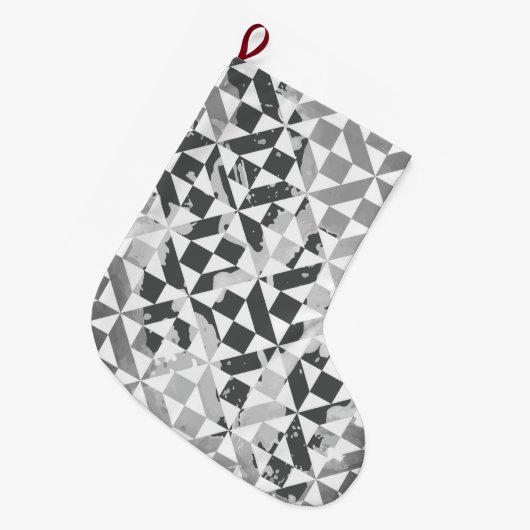 WATERVERF 4 GROTE KERSTSOK (Voorkant (Hangend))