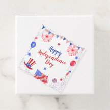 Waterverf 4 juli Onafhankelijkheidsdag