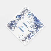 Waterverf 50e verjaardag | Zomer Servet (Hoek)