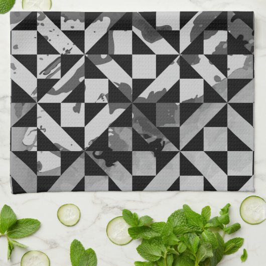 WATERVERF 5 THEEDOEK (Gevouwen)