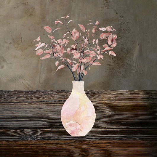 Waterverf A gewassen tuin decoupage tissuepapier