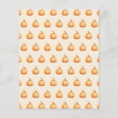 Waterverf A Little Boo is bijna een uitnodiging (Achterkant)