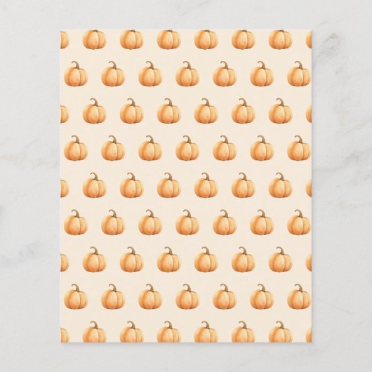 Waterverf A Little Boo is bijna een uitnodiging (Achterkant)