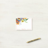 Waterverf-aanbiedingen op maat post-it® notes (Op bureau)