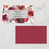 Waterverf - Aangepast Visitekaartje Plaatskaartje (Voorkant / Achterkant)