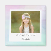  Waterverf Aangepaste bijschrift Locker Magnet (Voorkant)