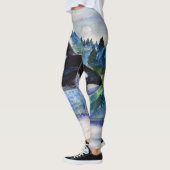 Waterverf - Aangepaste Leggings voor walvis (Links)