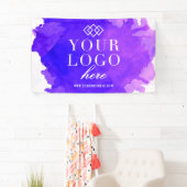 Waterverf aangepaste Logo en Show voor handel Spandoek (Insitu)