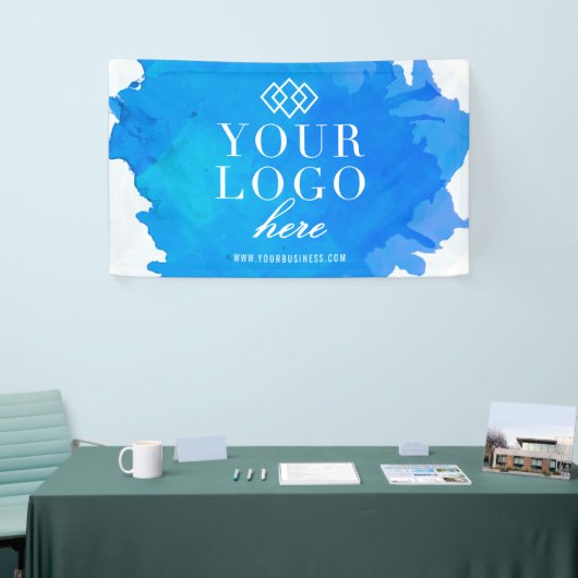Waterverf aangepaste Logo en Show voor handel Spandoek (Beurs)