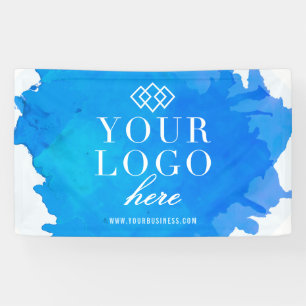 Waterverf aangepaste Logo en Show voor handel Spandoek