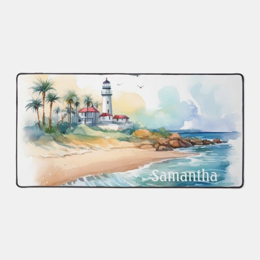 Waterverf Aangepaste naam Kust Bureaumat (Voorkant)