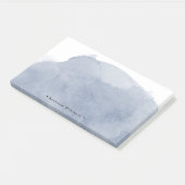 Waterverf Aangepaste notities voor cloud Post-it® Notes (Schuin)