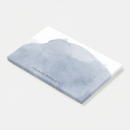 Waterverf Aangepaste notities voor cloud Post-it® Notes (Schuin)