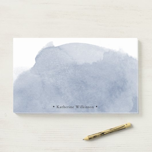 Waterverf Aangepaste notities voor cloud Post-it® Notes (Op bureau)