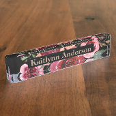 Waterverf Aangepaste persoonlijke naamplaat Naambordje (Zijkant)